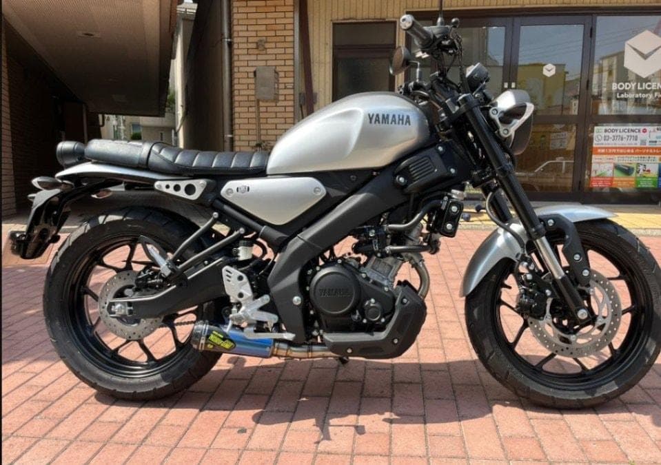 XSR155チタンマフラー・オートサロンオギヤマ×ノリフミ