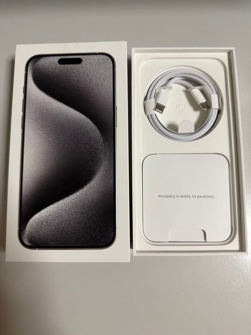 iPhone 15 Pro Max 512GB ナチュラルチタニウム SIMフリ