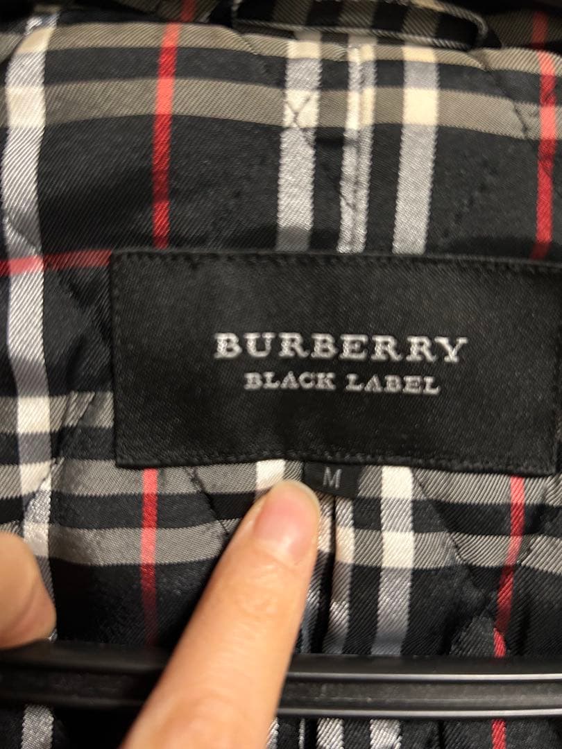 バーバリー ダッフルコート 美品ブラック