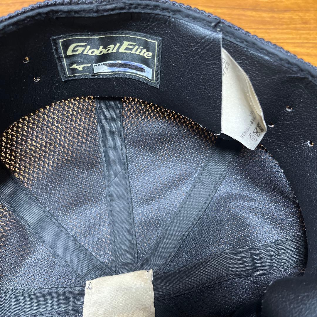 中越高校野球部　メッシュキャップ 57cm 黒