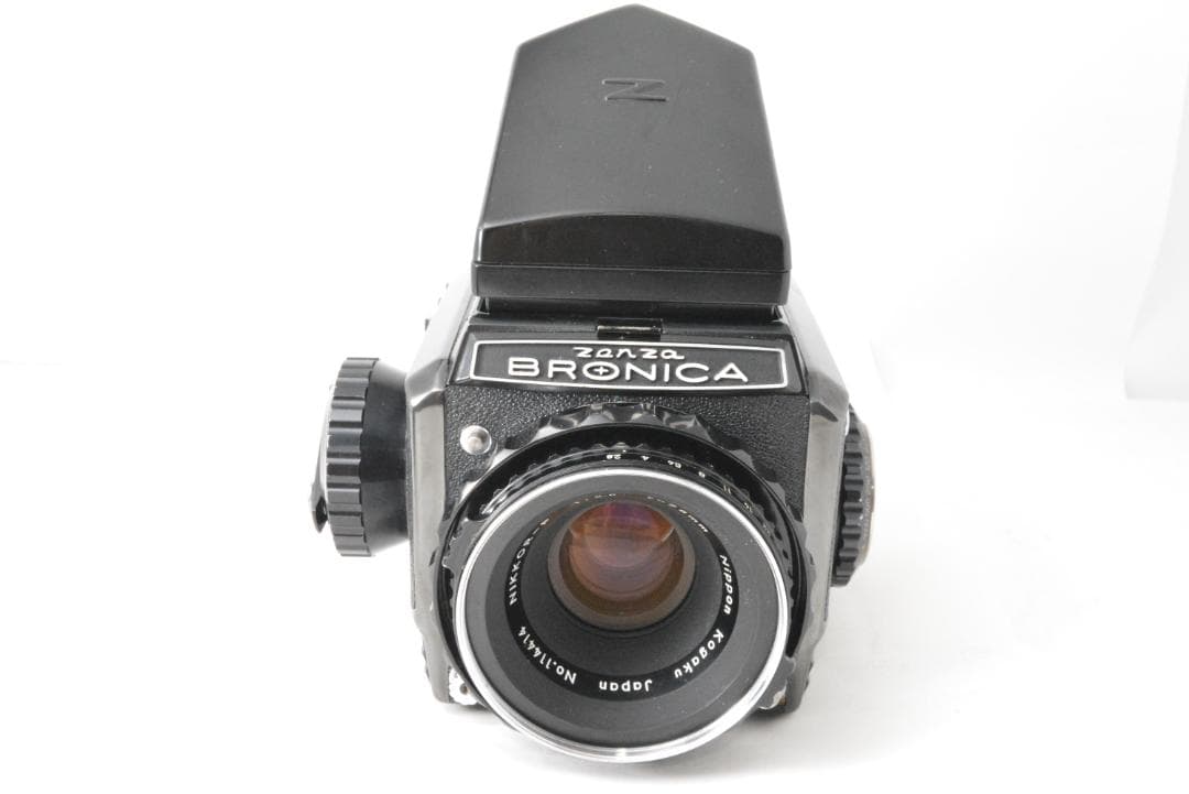 ≪希少なブラック≫ZENZA BRONICA S2 後期＋75mm F2.8