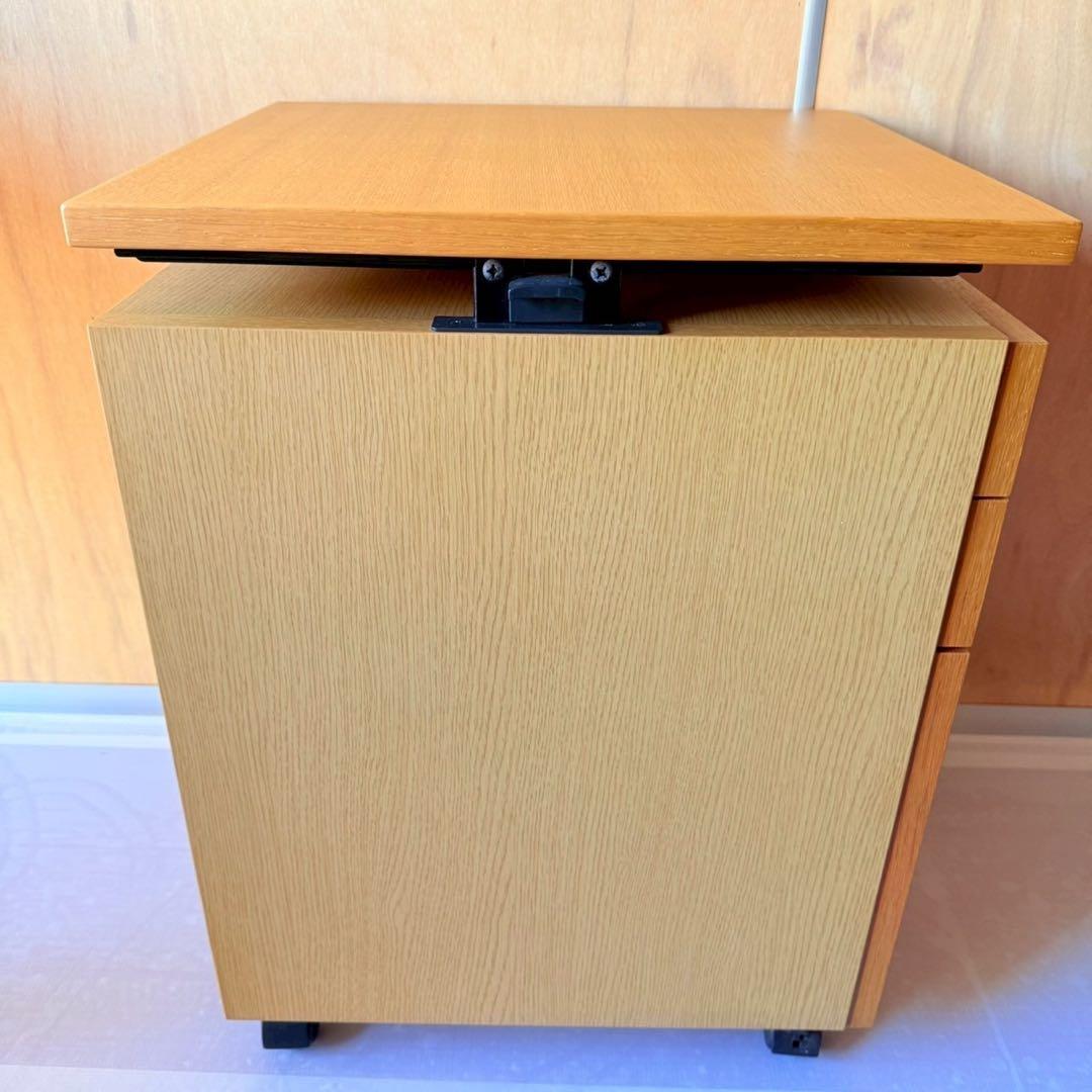 karimoku カリモク SS0446 デスクワゴン 天板昇降 学習