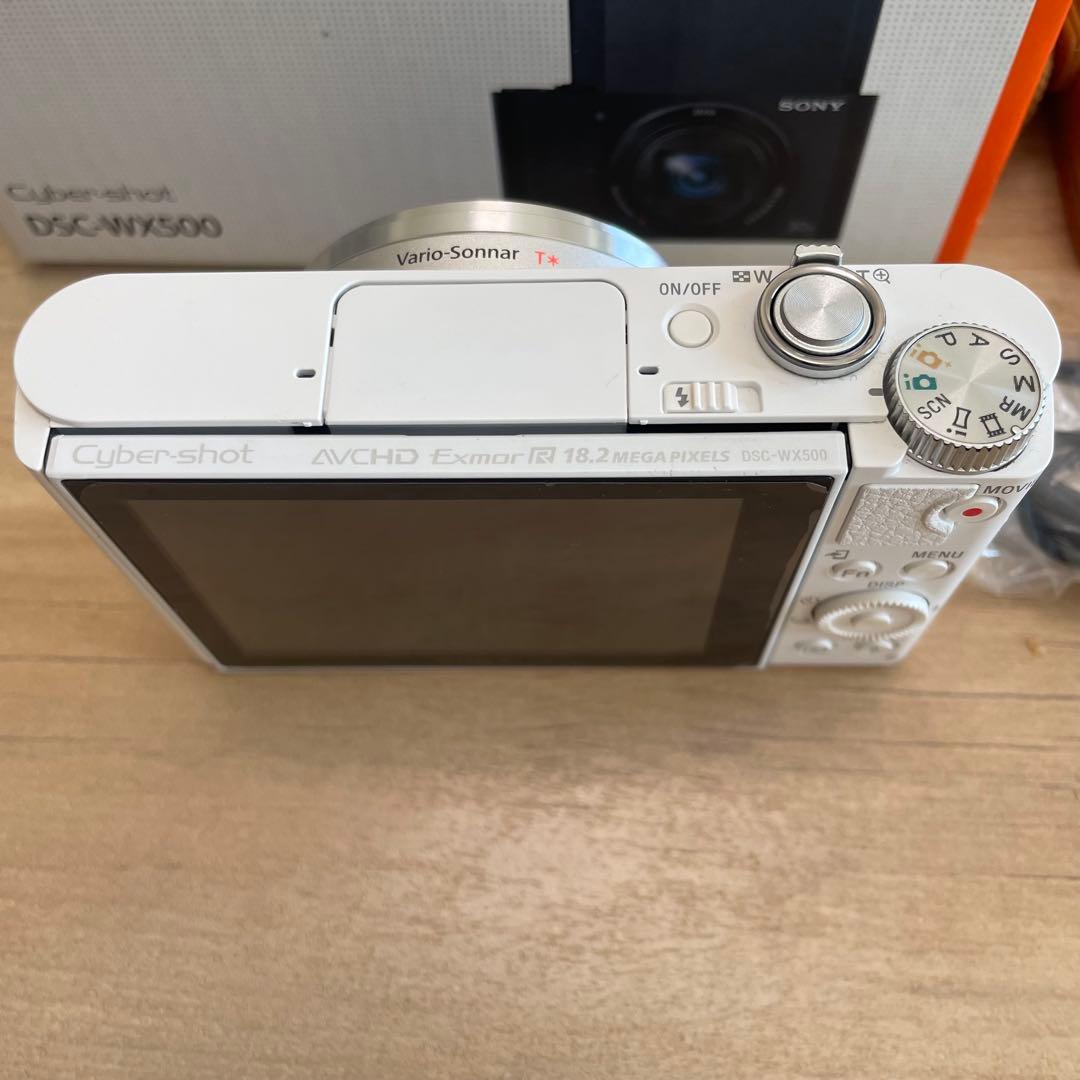 SONY Cyber-shot DSC-WX500 ホワイト ケース付き