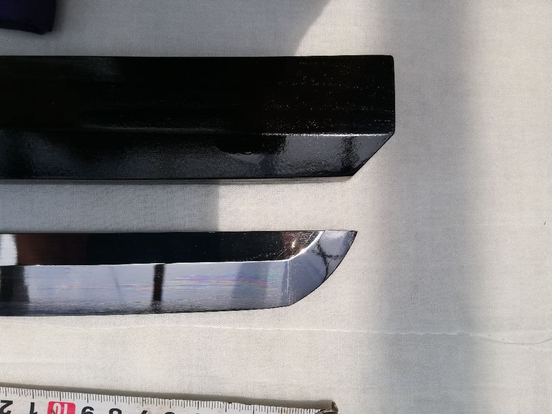 厚口薄刃、8寸鏡面、青鋼