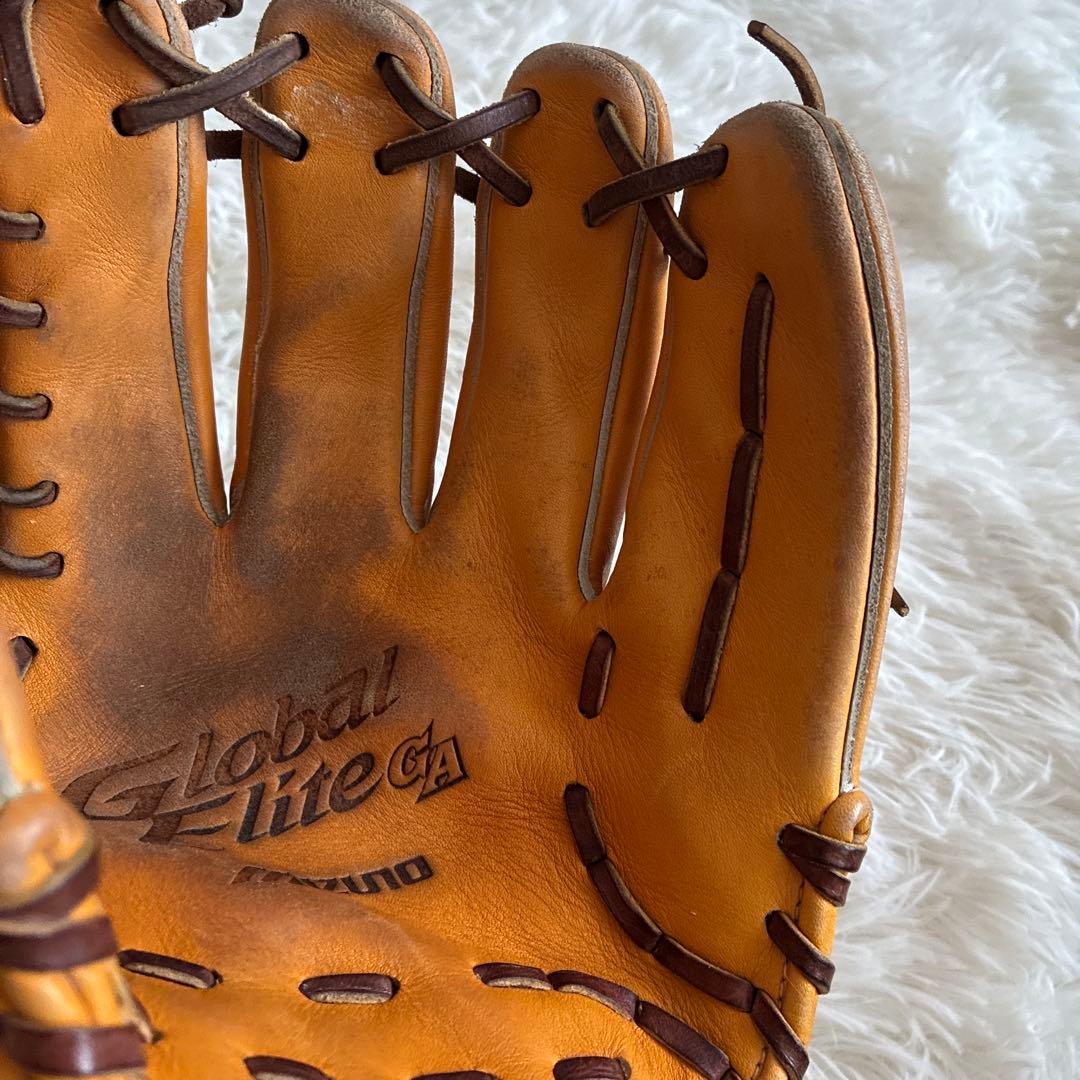 【型付け済・即戦力】ミズノ グローバルエリート GA 軟式グローブ 内野手用