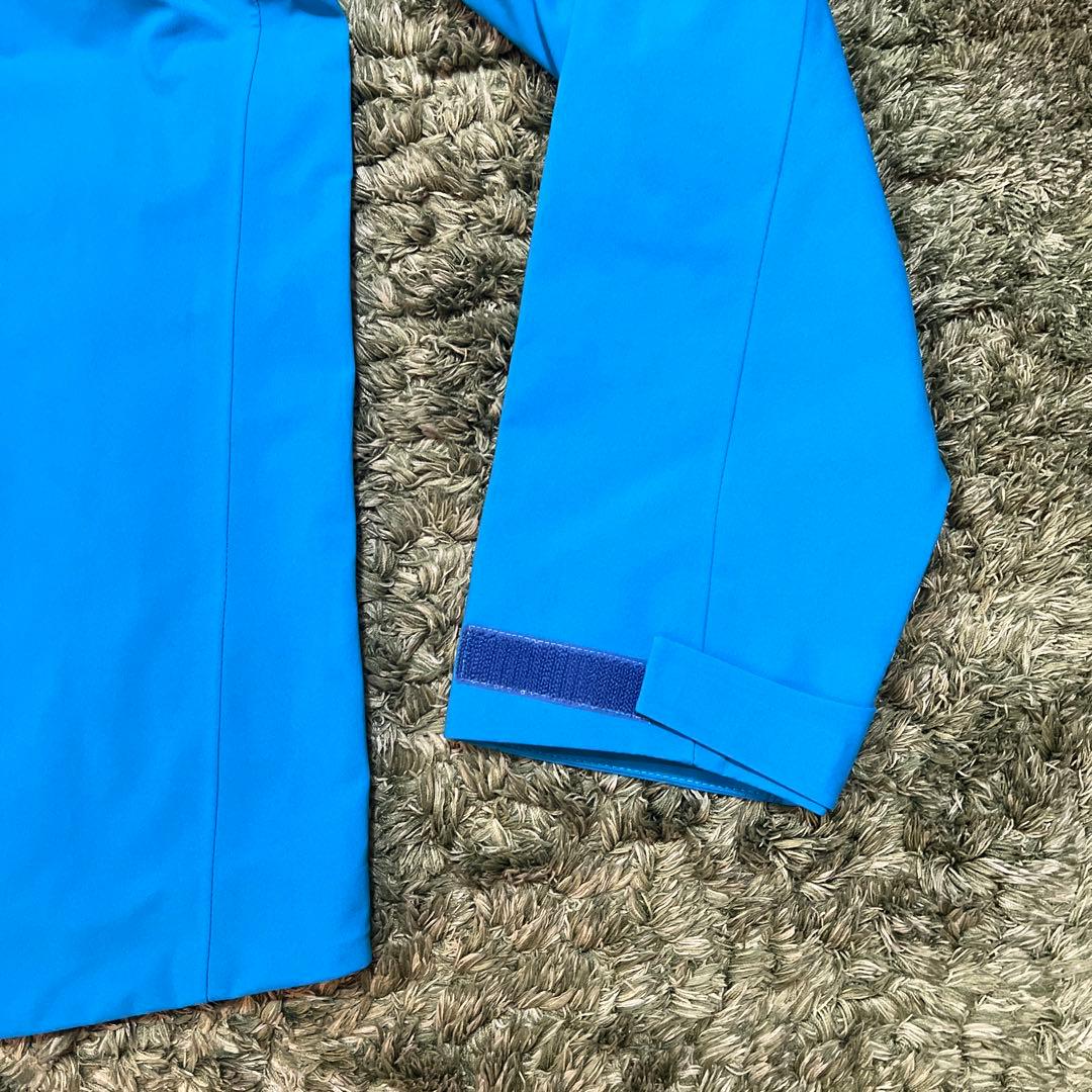 新品Ｍサイズ　高機能ラウドマウスゴルフメンズダントツ撥水レインウェア　ブルー