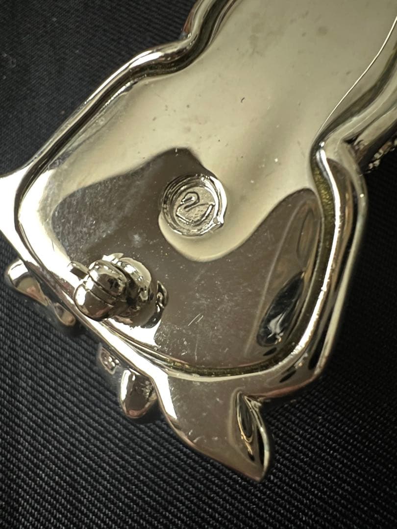 スワロフスキー☆ブローチ☆犬　DOG☆本当に可愛いです☆ダルメシアン