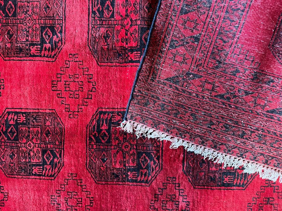 【オススメです】ヴィンデージ　ラグ　278×162cm