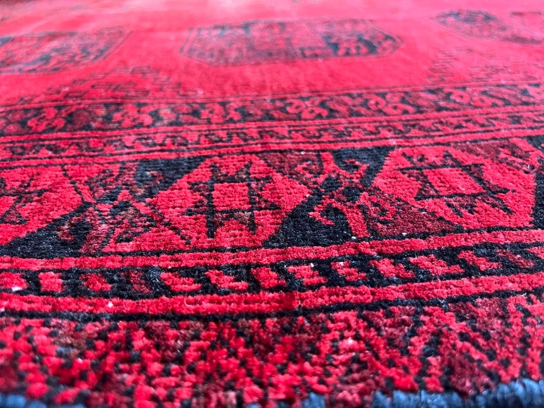 【オススメです】ヴィンデージ　ラグ　278×162cm