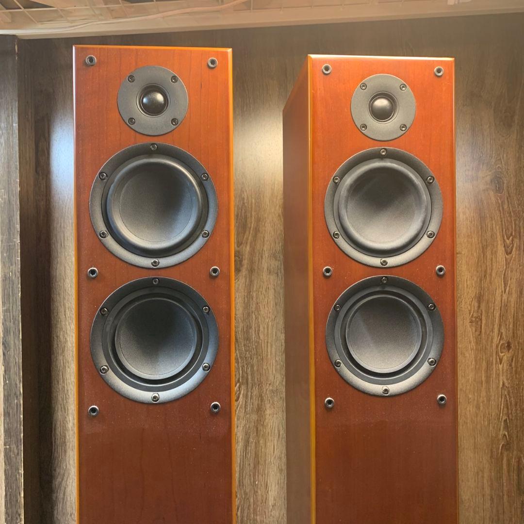 I456 DENON SC-T55SG スピーカー 木目調 AVR-2113-K