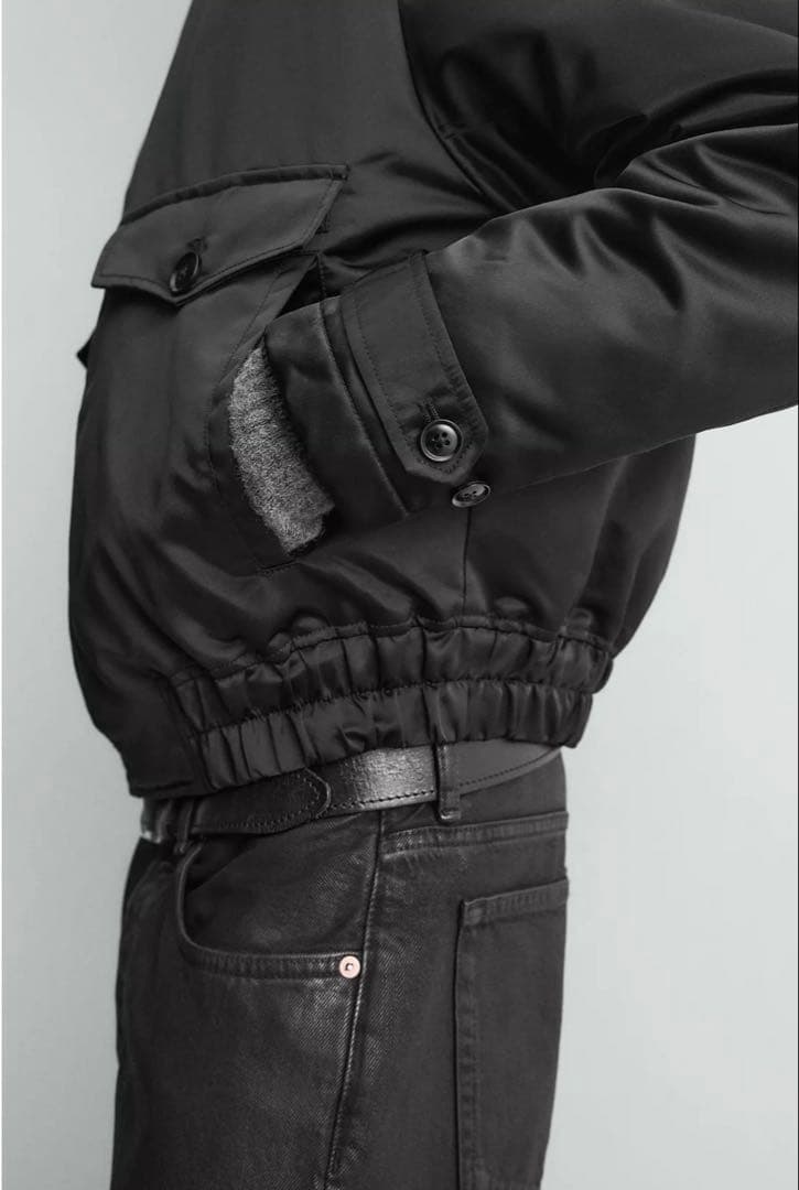 【最終値下げ】新品 テクニカル キルティング ボンバージャケット MA-1