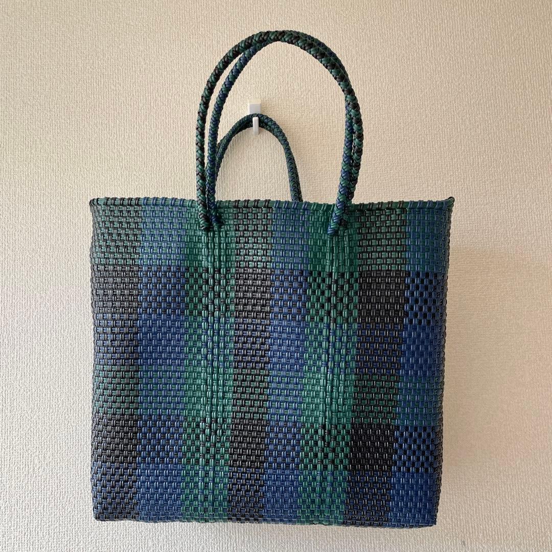 【未使用】Letra　メルカドバッグ　Mサイズ チェック