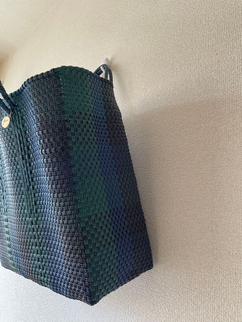 【未使用】Letra　メルカドバッグ　Mサイズ チェック