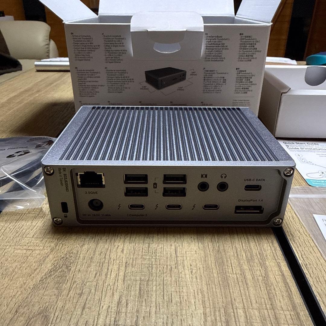 CalDigit TS4 USB-Cハブ