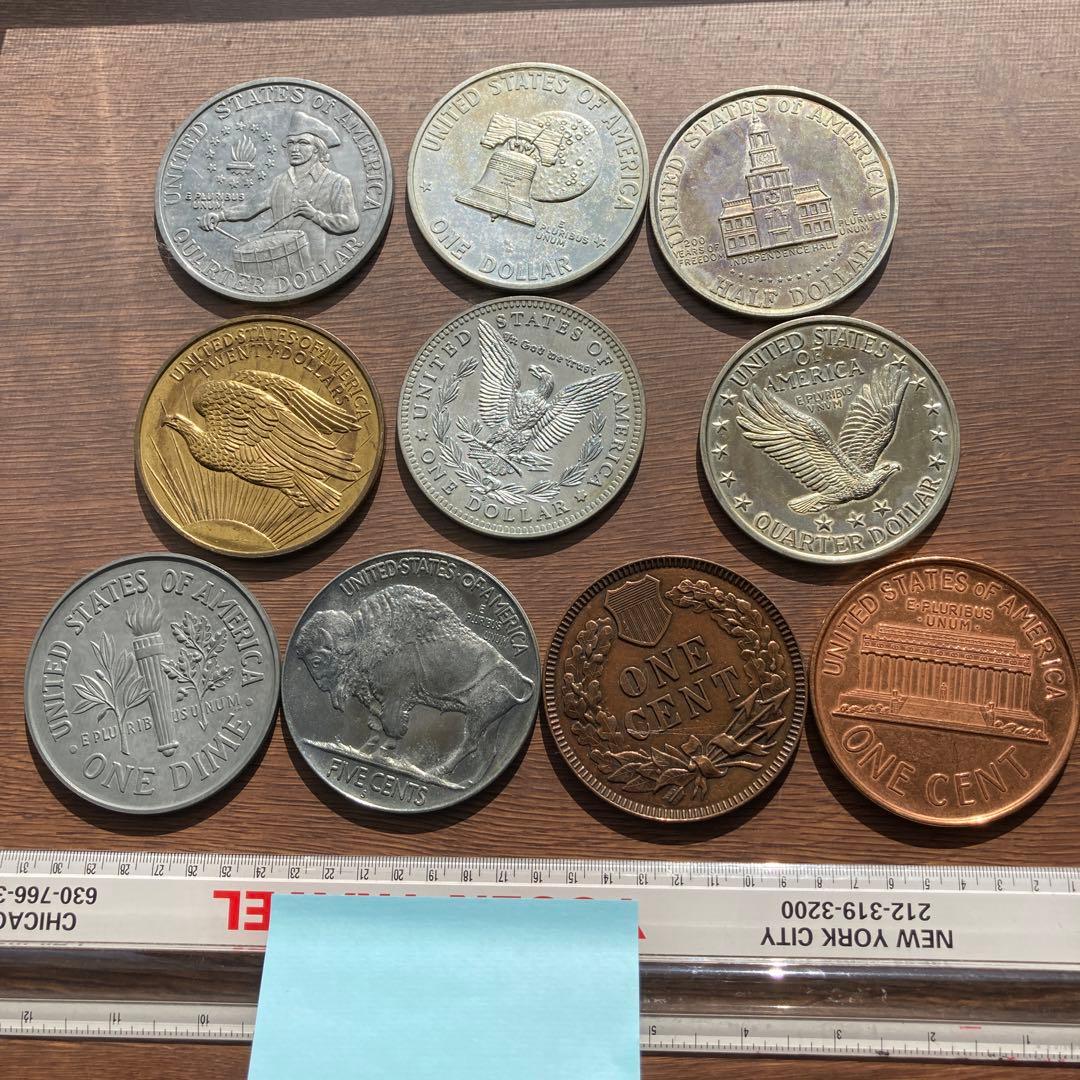 【レア物】アメリカ　ビンテージ　コースター　10個セット