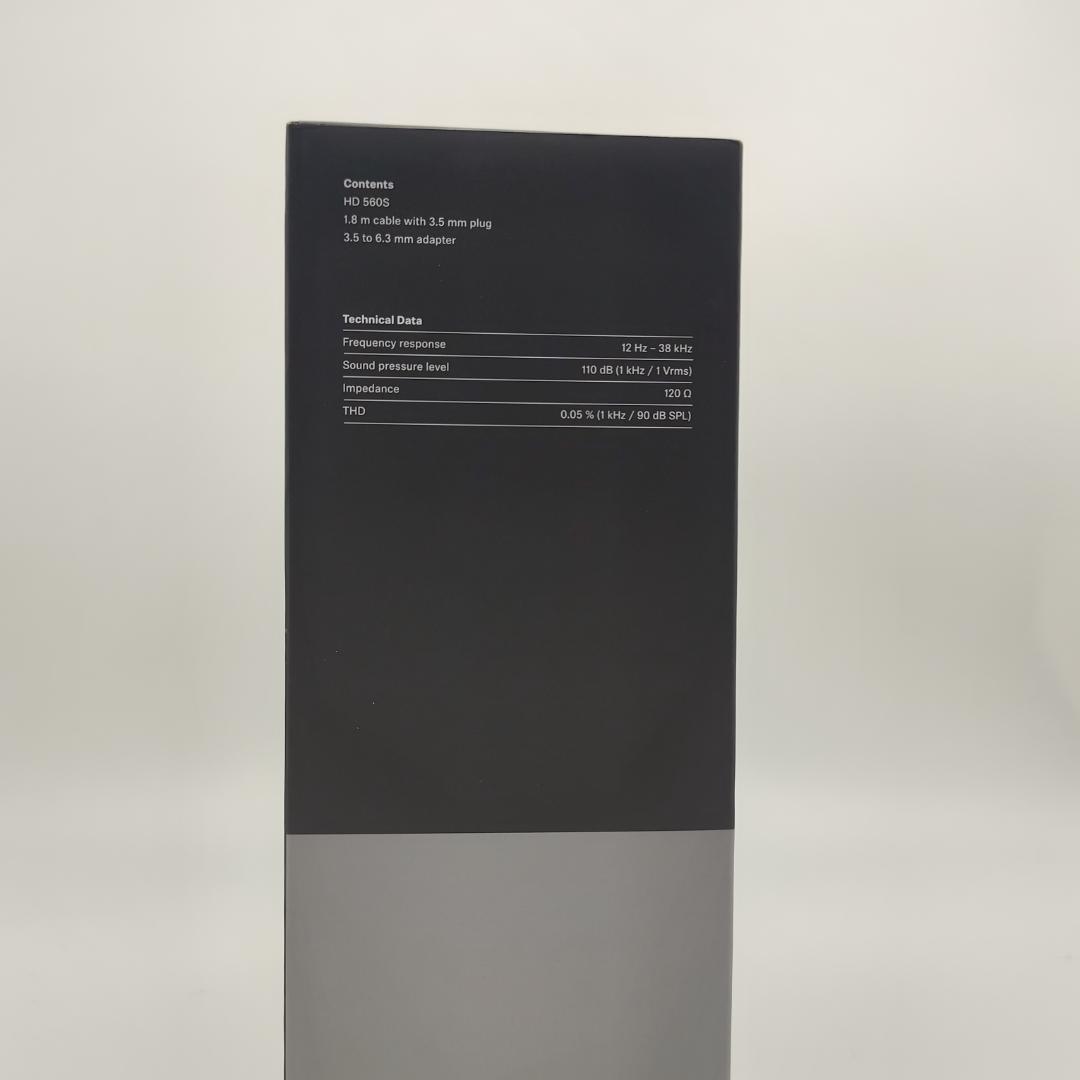 SENNHEISER HD560S 開放型 有線ヘッドホン ブラック 高音質