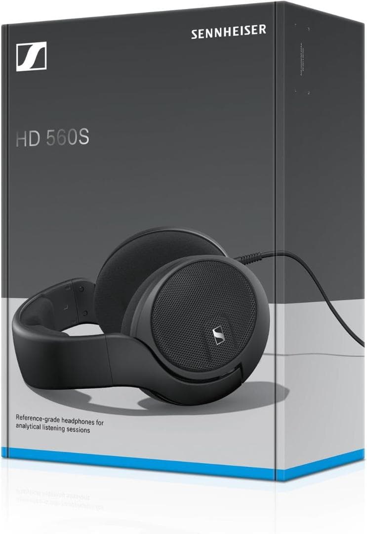 SENNHEISER HD560S 開放型 有線ヘッドホン ブラック 高音質