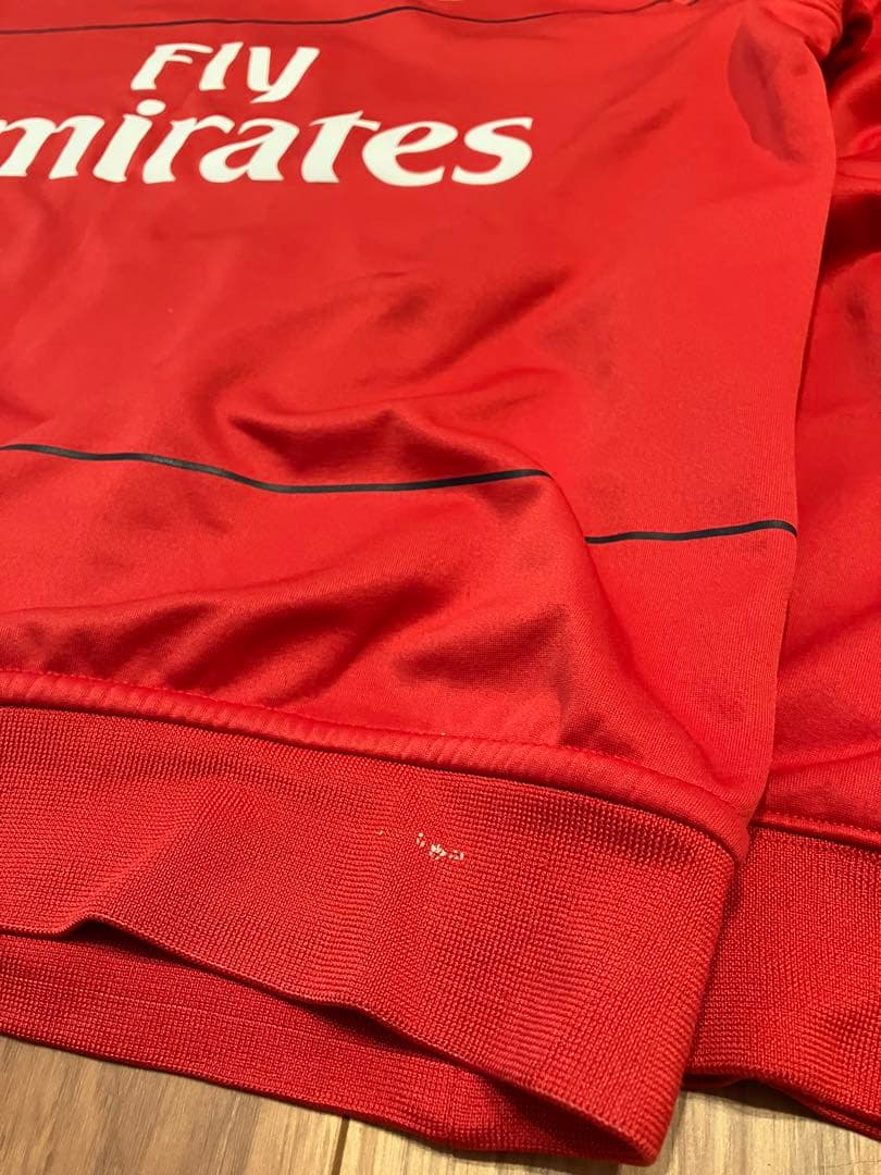 アーセナルFC Nike スウェット 赤 古着　ナイキ　プレミアリーグ