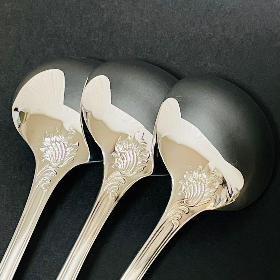 Christofle クリストフルシルバー マルリー スープ スプーン 6本