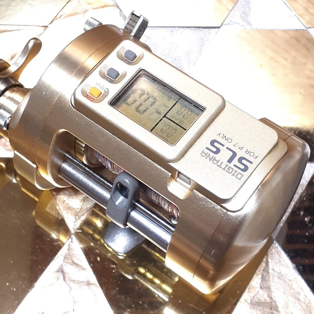 シマノ カルカッタ デジタナSLS 3000 船用 タイラバ ベイトリール 美品