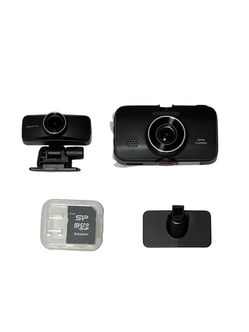 KENWOOD ドライブレコーダー DRV-MR760　前後2カメラ　ブラック