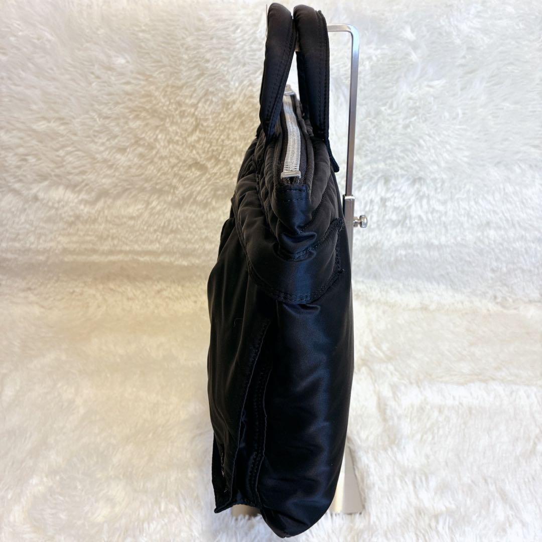 美品 ポーター タンカー ブリーフケース ビジネスバッグ A4 ブラック