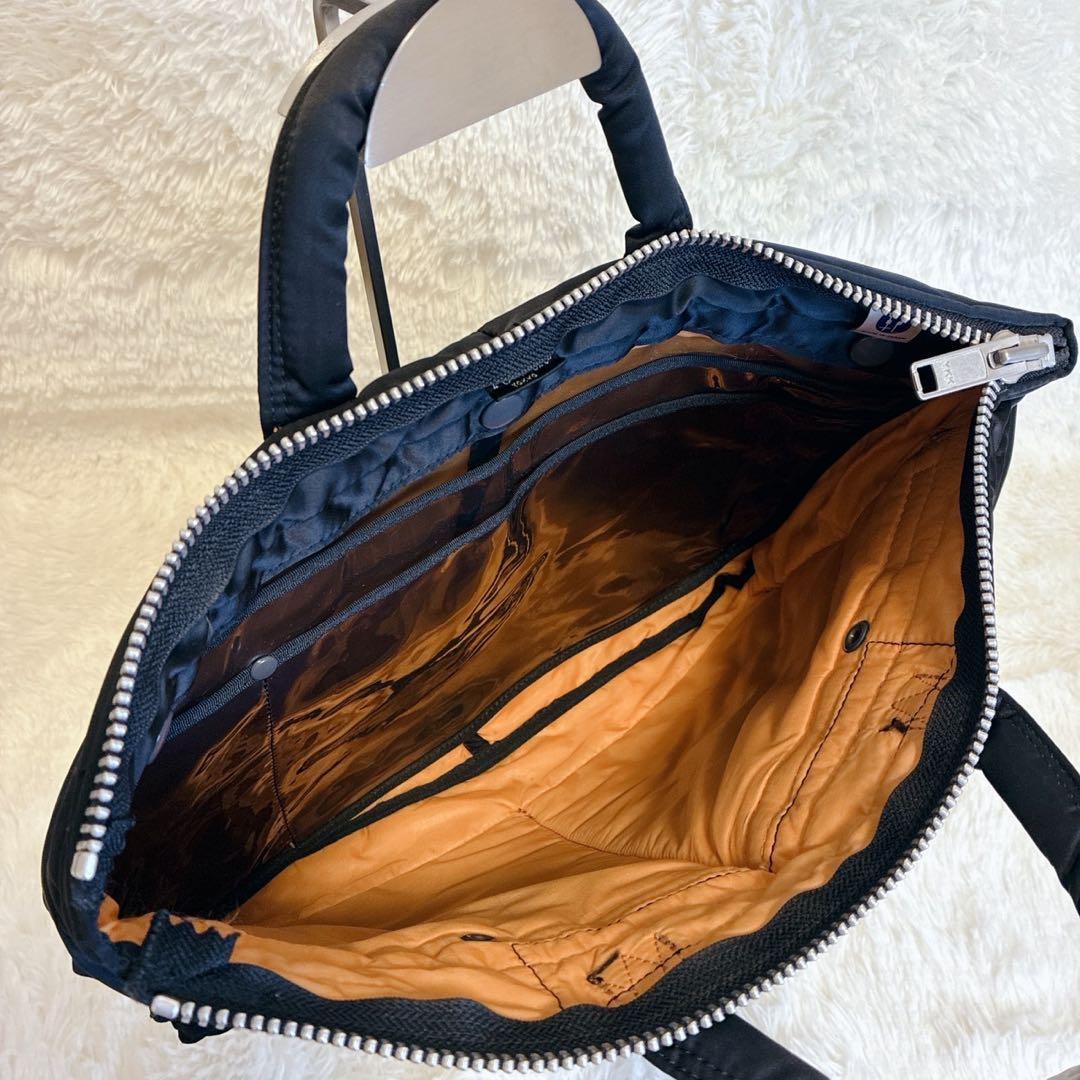 美品 ポーター タンカー ブリーフケース ビジネスバッグ A4 ブラック