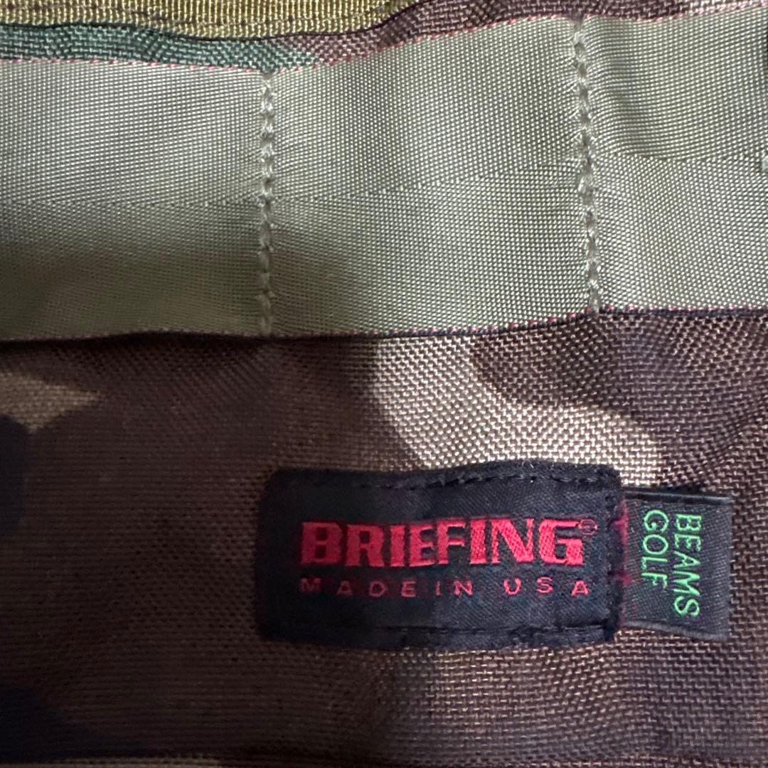 ✨美品✨廃盤品 BRIEFING×BEAMS GOLF カートバッグ USA