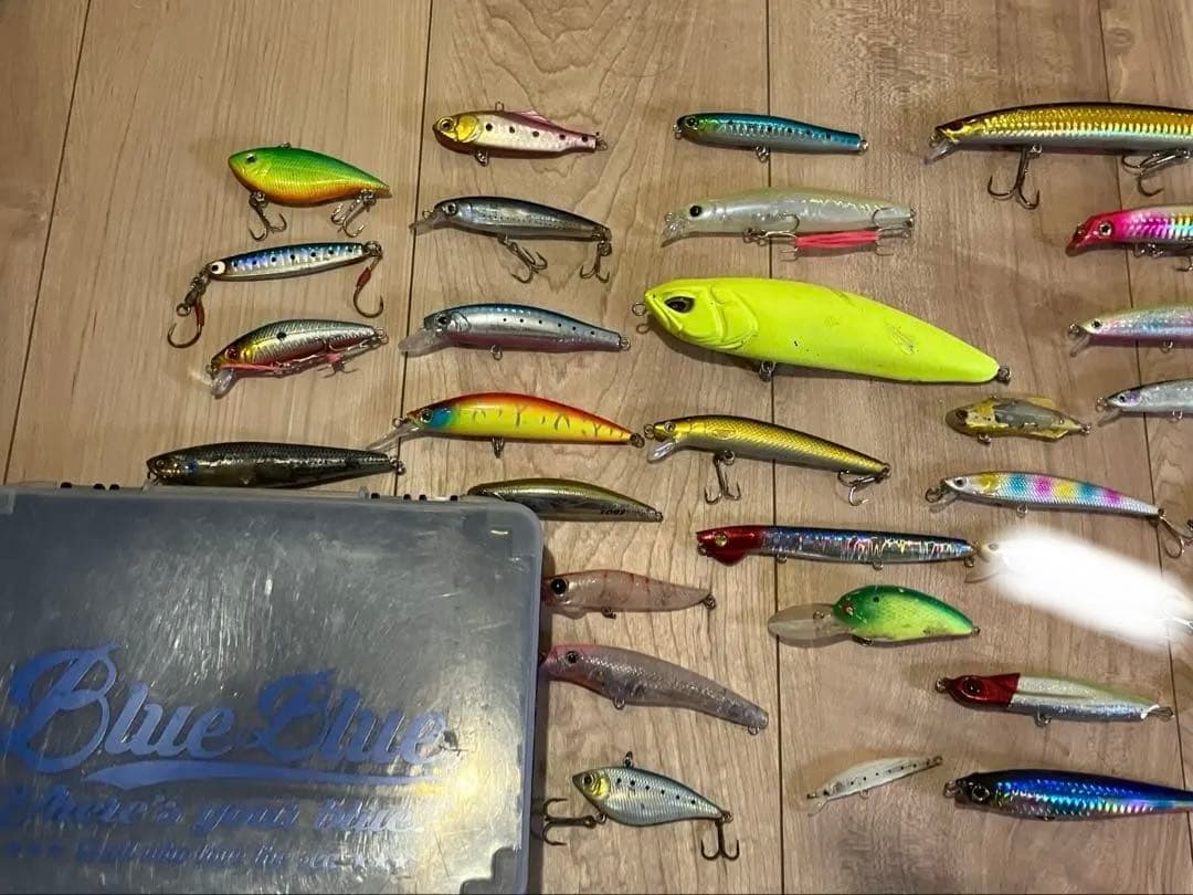 MY シーバスルアー　まとめ 50個以上セット　ブルーブルーボックス　アイマなど
