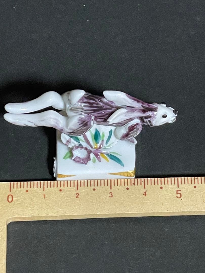 マイセン オーナメント『うさぎ』干支シリーズ 兎 フィギュリン　2個セット