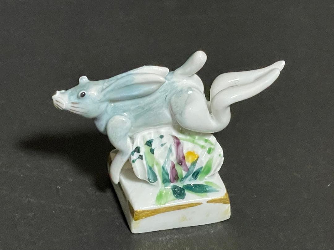 マイセン オーナメント『うさぎ』干支シリーズ 兎 フィギュリン　2個セット