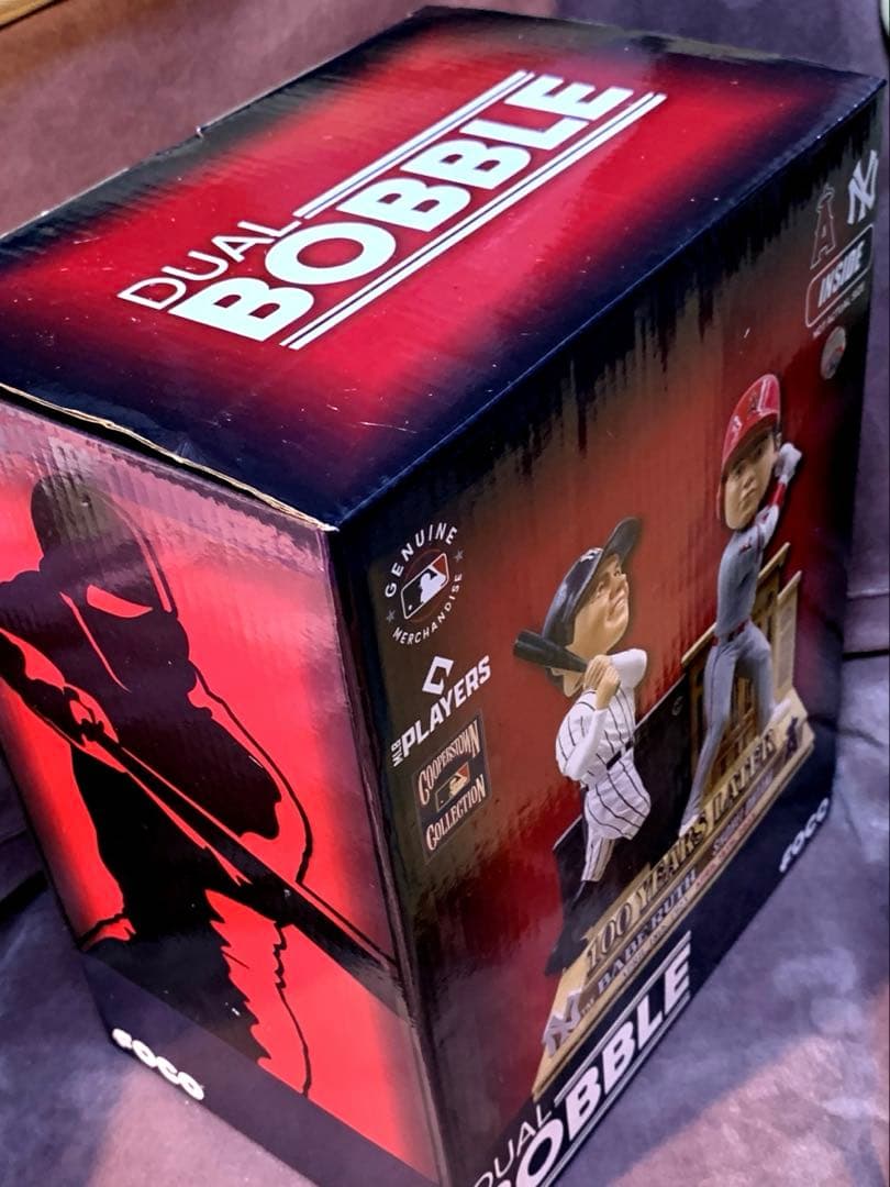 251個限定　大谷翔平　ベーブルース　ダブルボブルヘッド　シリアル№付　未使用品