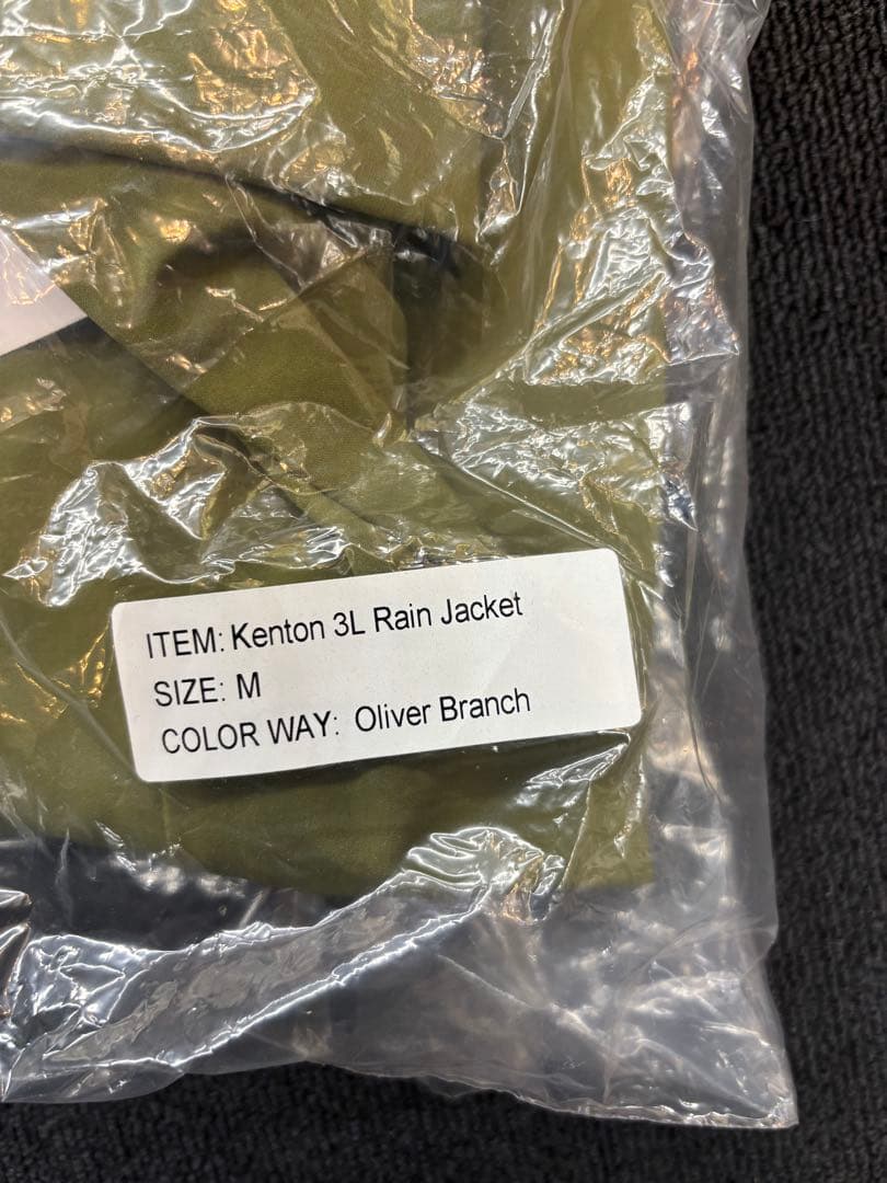 Cadence Kenton 3L Rain Jacket オリーブ M
