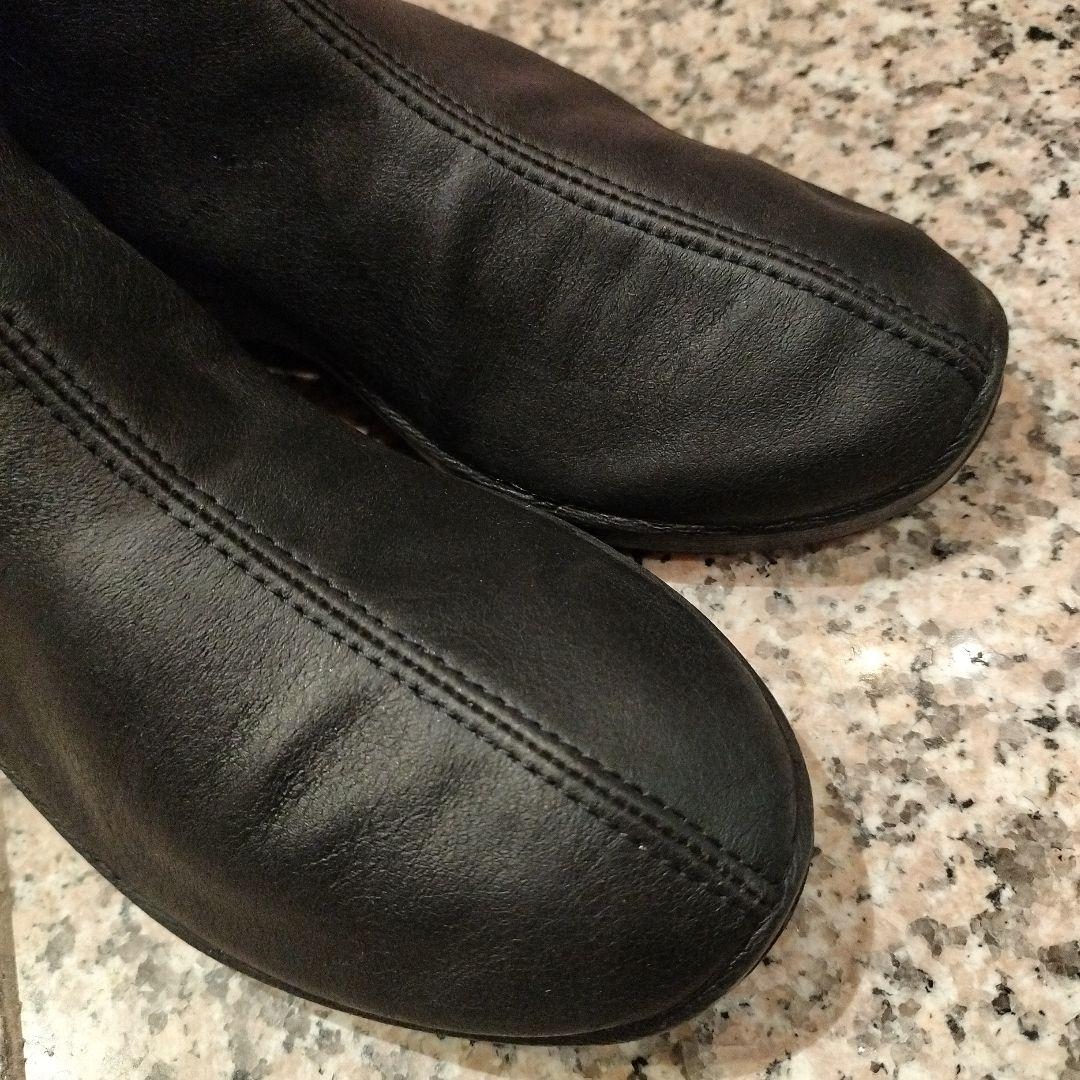 【ARCOPEDICO】【37 24.0cm】黒 ストレッチブーツ