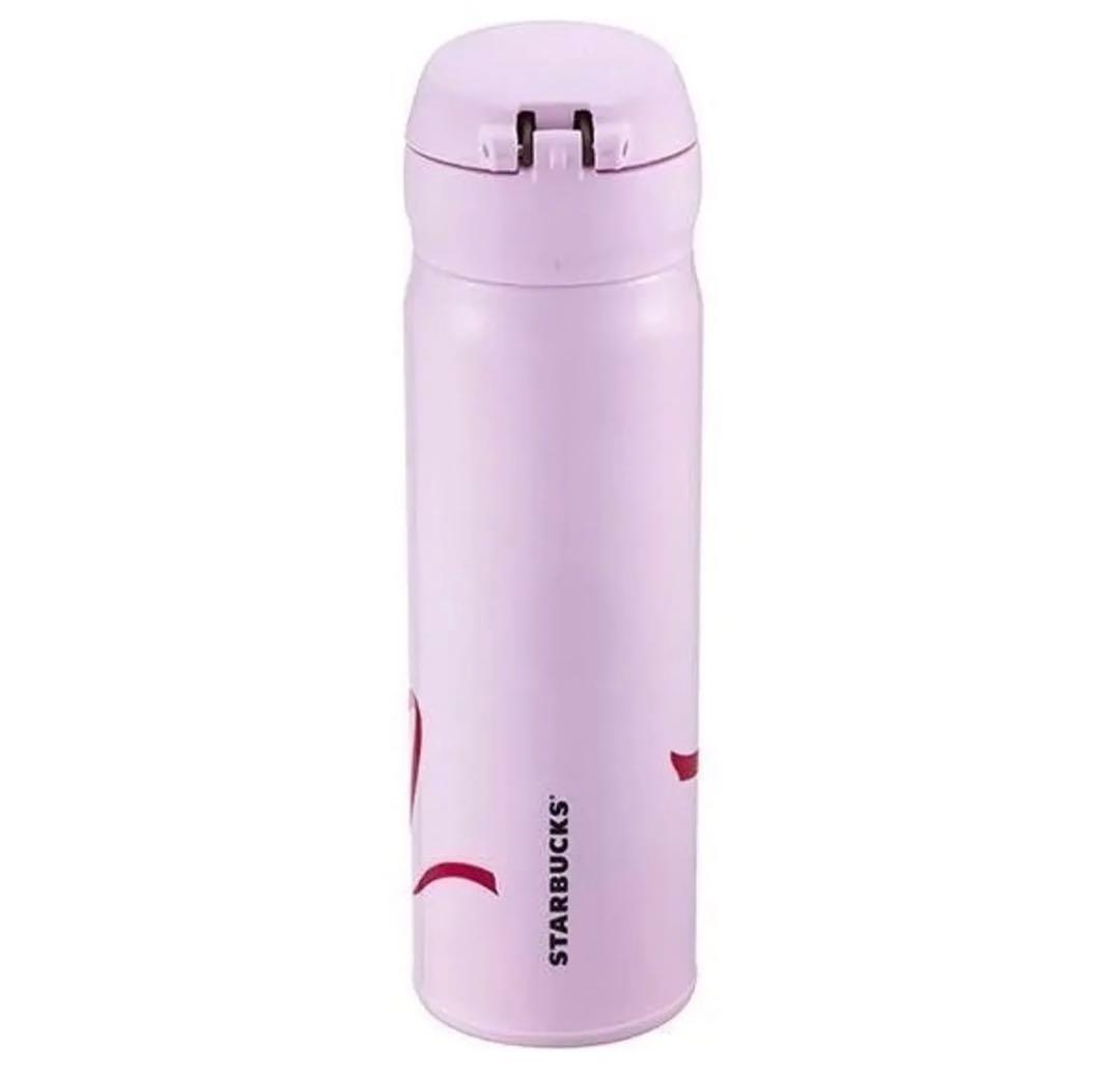 スターバックス　スタバ　海外台湾2024バレンタイン 猫カップルステンレスボトル