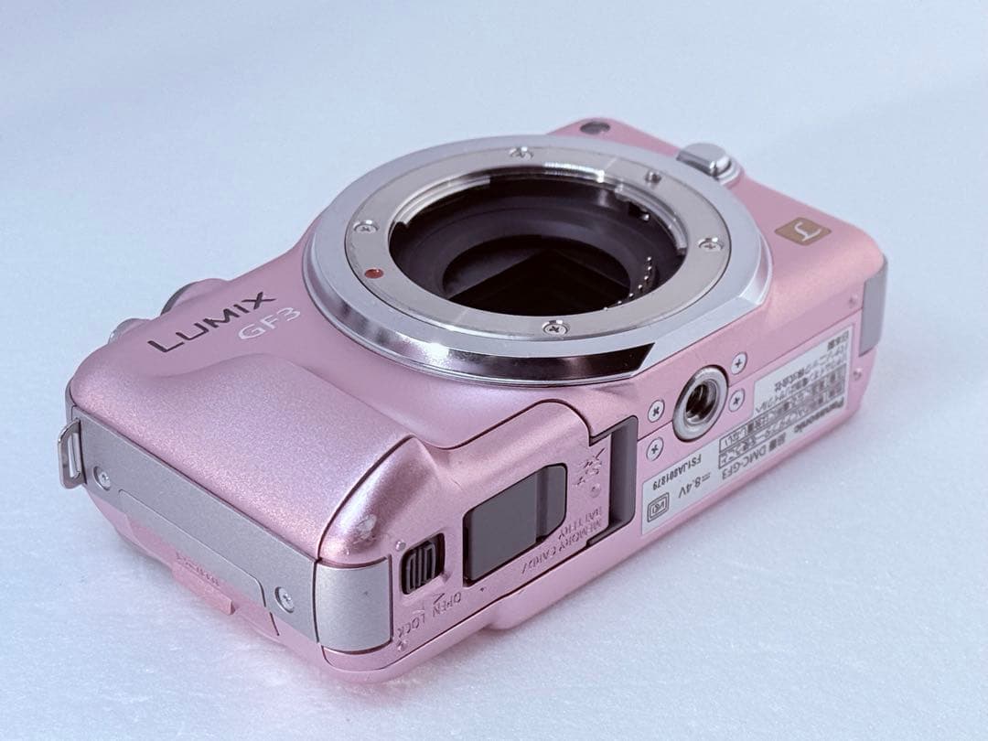 LUMIX DMC-GF3X フェアリーピンク 動作確認済 ミラーレス一眼