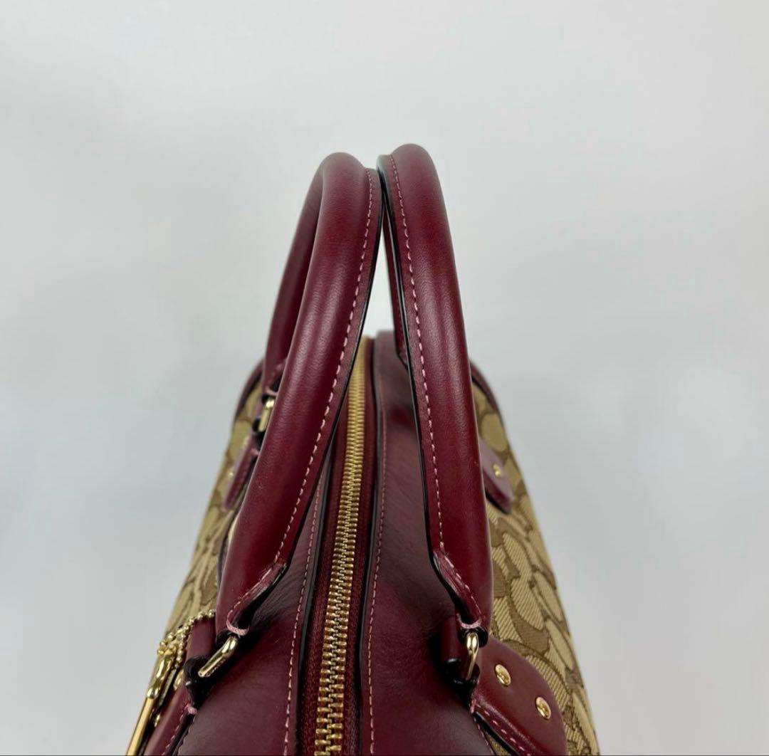 COACH ミニボストンバック