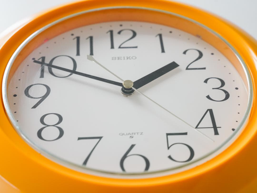 70-80's SEIKO clock 掛時計 昭和 レトロポップ