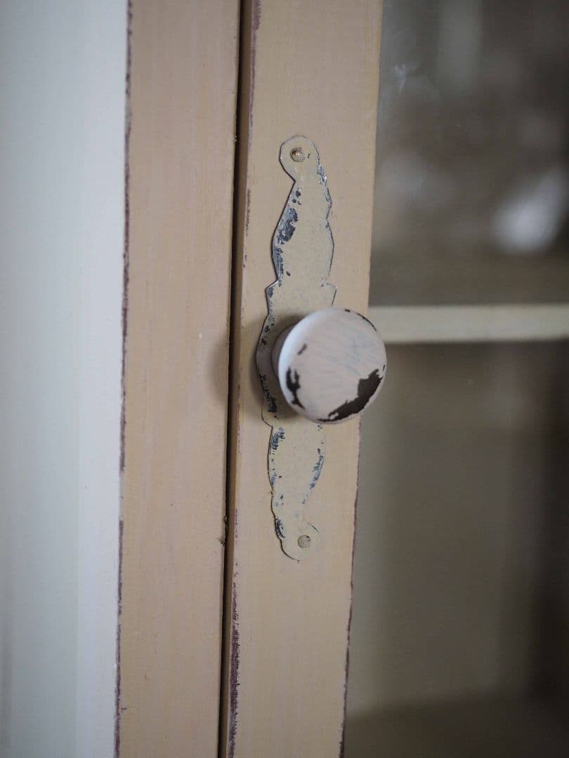 フランス　アンティーク　キャビネット　棚　シェルフ　シャビー　ウォールシェルフ