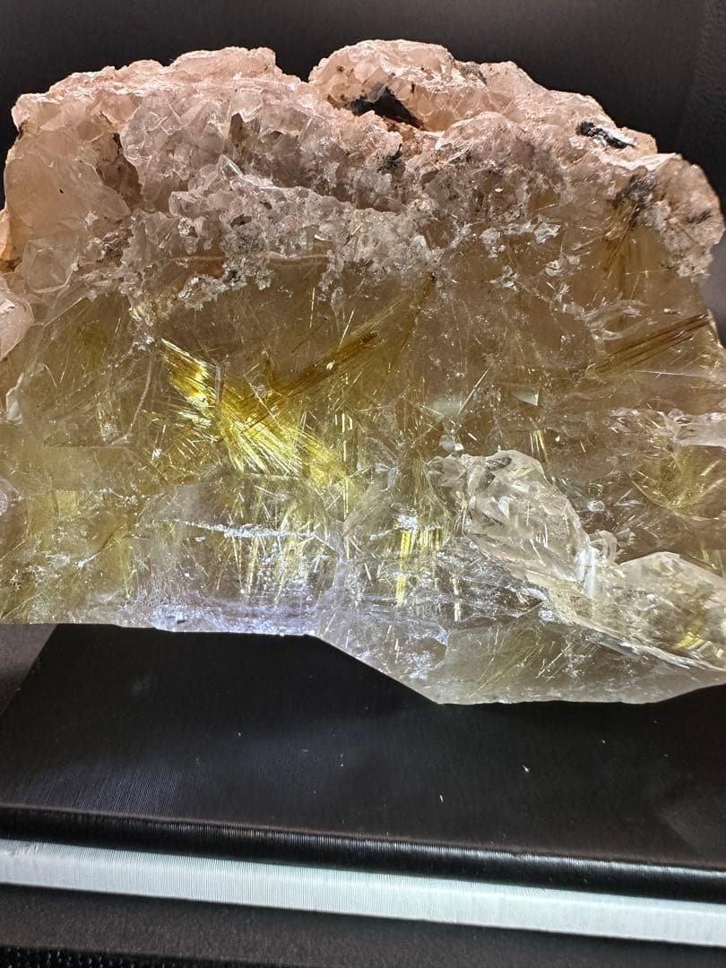 ゴールドルチル原石！かなり貴重です！
