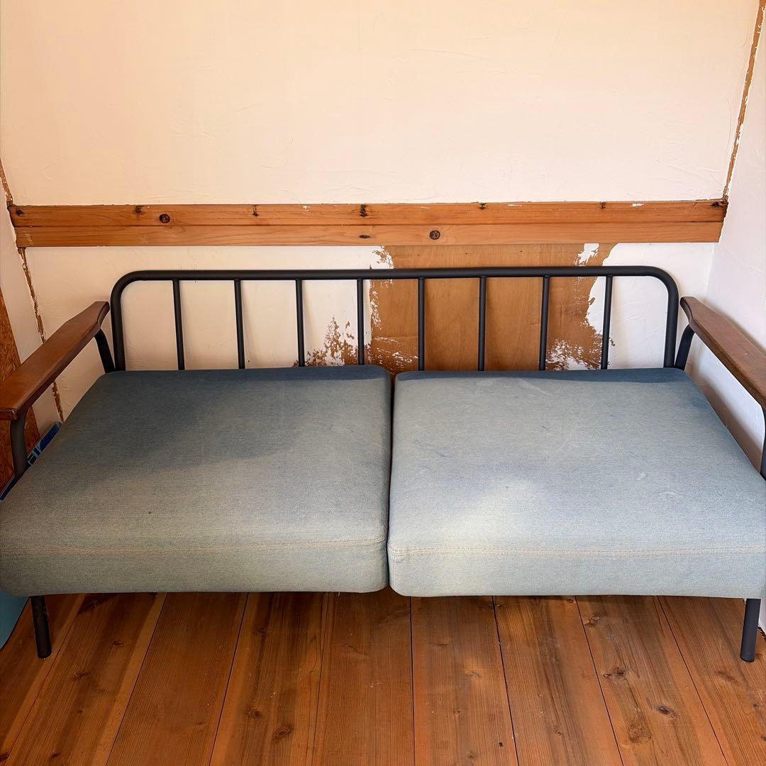 2.5人掛けソファ デニム