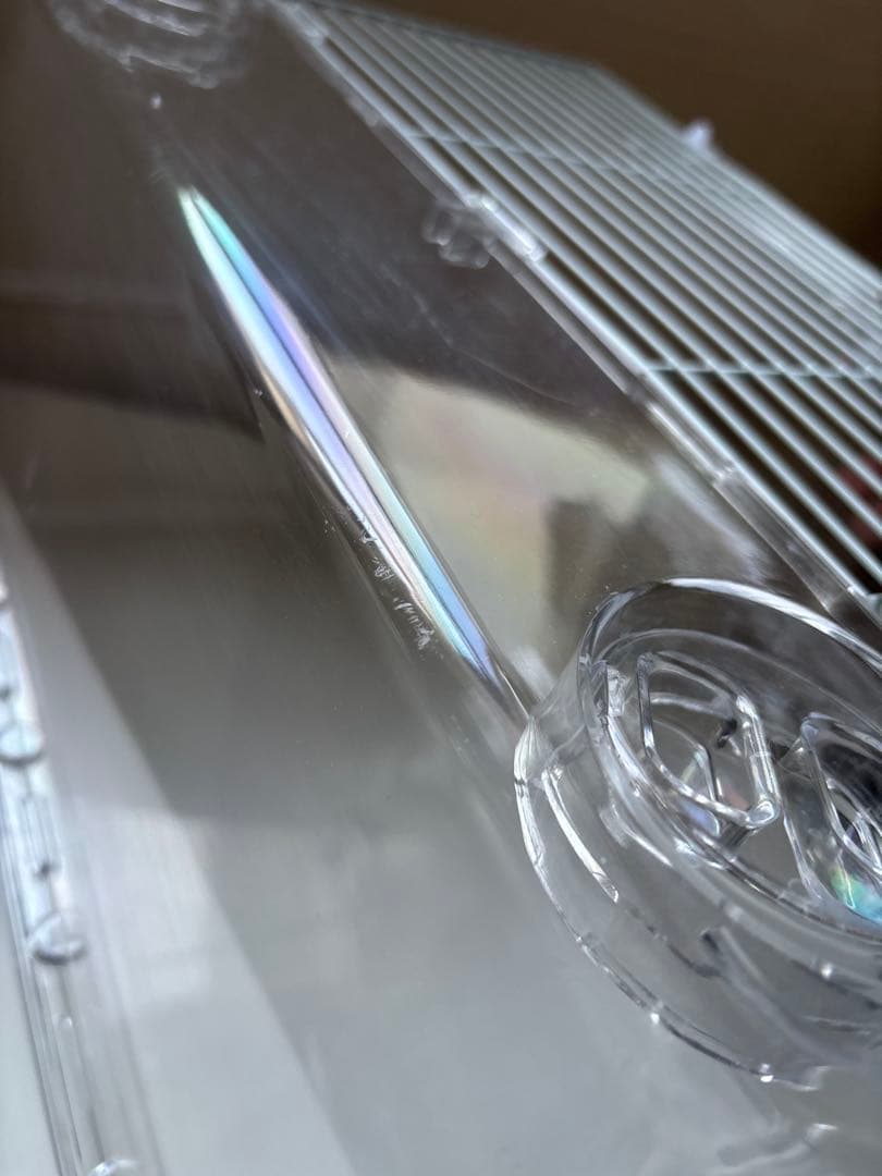 Roomy ルーミィ グランスペース、他付属品など　小動物用透明ケージセット