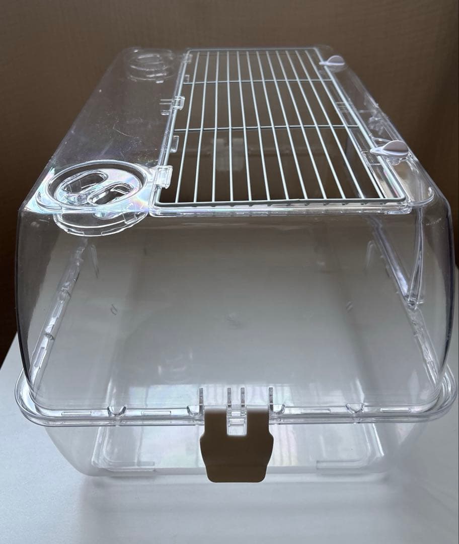 Roomy ルーミィ グランスペース、他付属品など　小動物用透明ケージセット