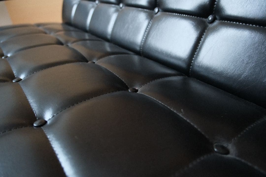 カリモク60 Ｋチェア ２シーター ブラックブラック