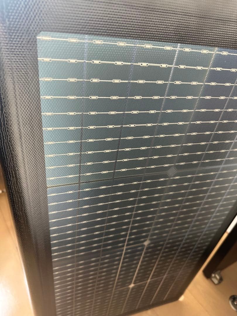 EcoFlow エコフロー　220W 両面受光　ソーラーパネル　延長ケーブル付