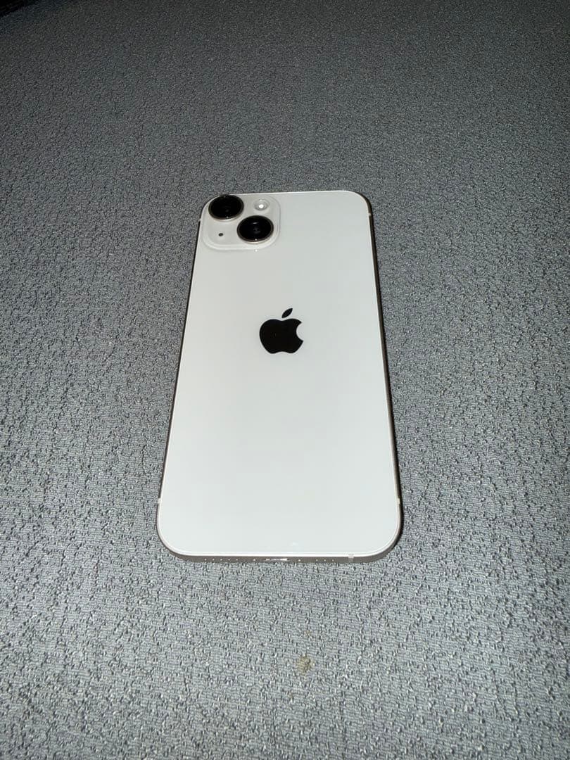 iPhone14 香港版 SIMフリー 128GB カメラシャッター音オフ可能