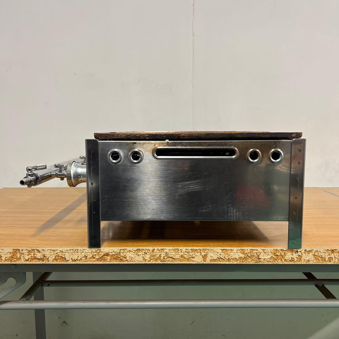 AKS たこ焼き機 3連銅板 プロパンガス用 LPガス 54個焼き