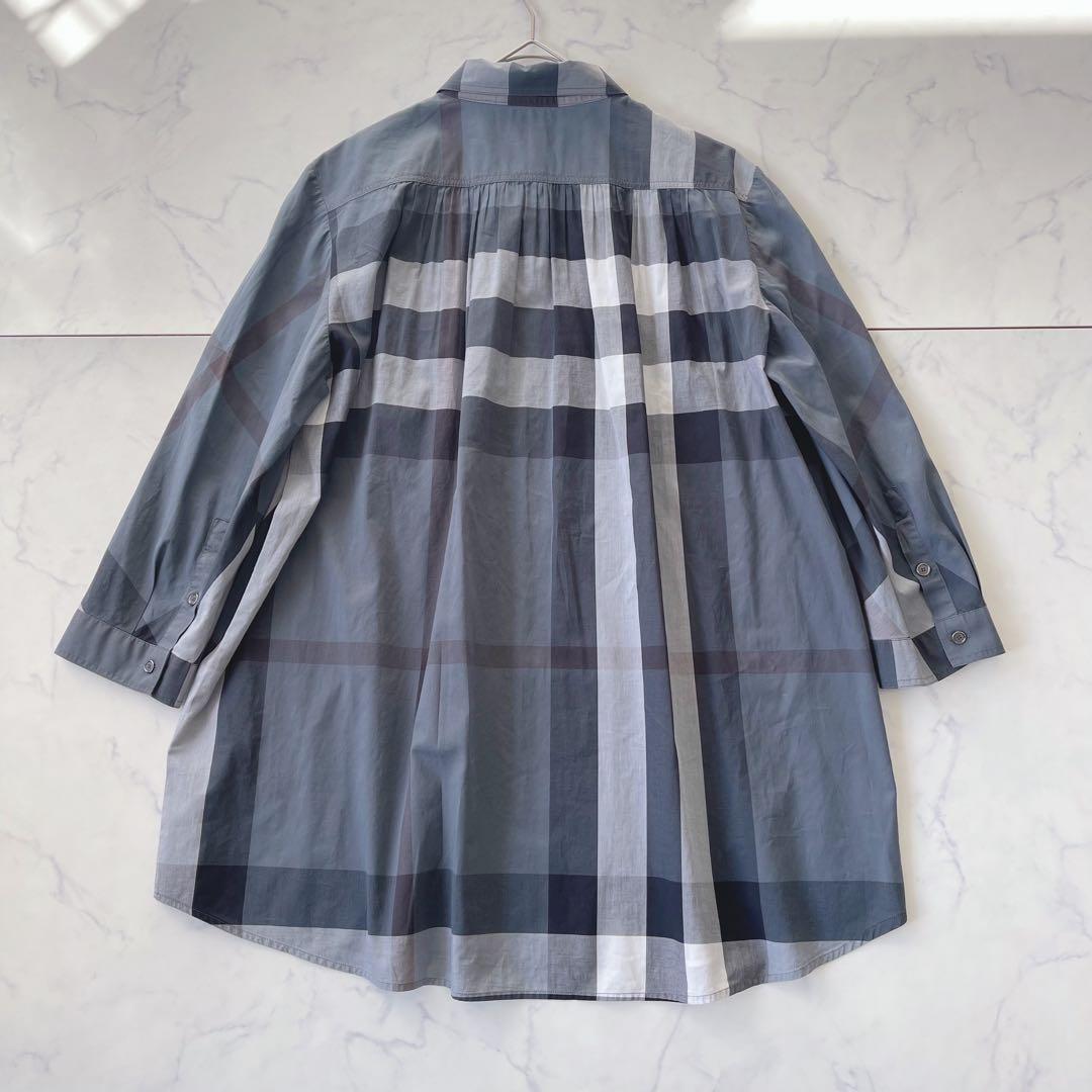 【XLサイズ】BURBERRY BRIT ノバチェック プルオーバー ブラウス