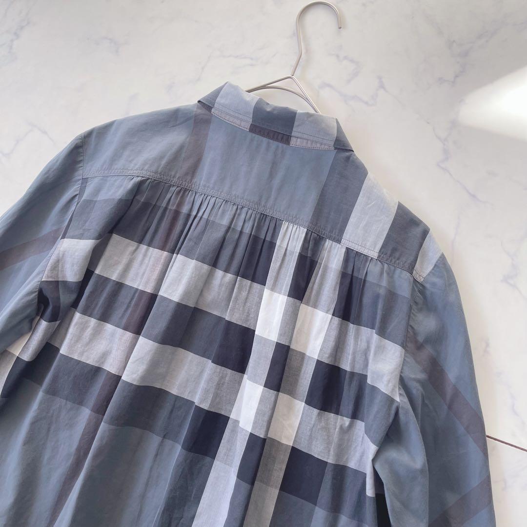 【XLサイズ】BURBERRY BRIT ノバチェック プルオーバー ブラウス