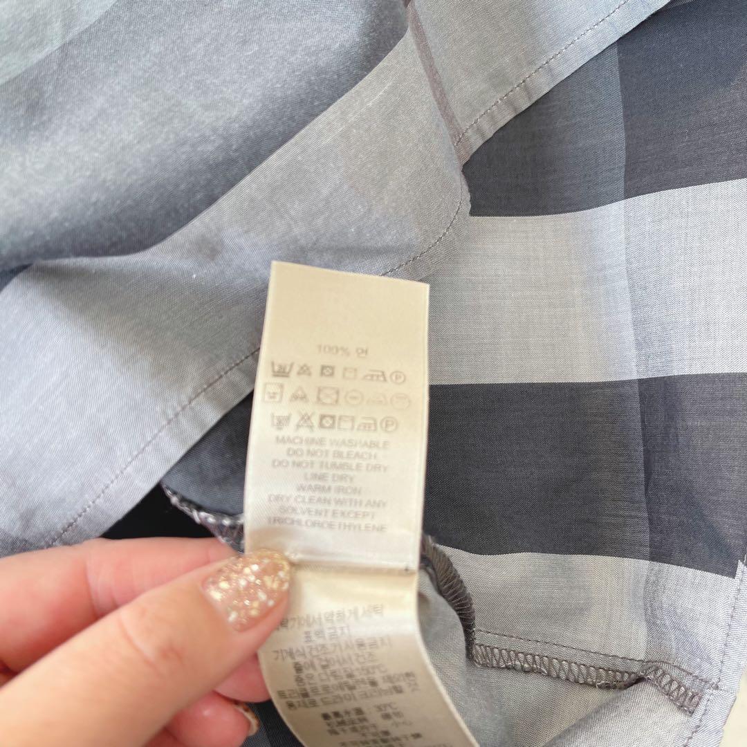 【XLサイズ】BURBERRY BRIT ノバチェック プルオーバー ブラウス